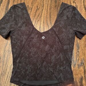 Lulu Lemon size 4 shirt- worn once